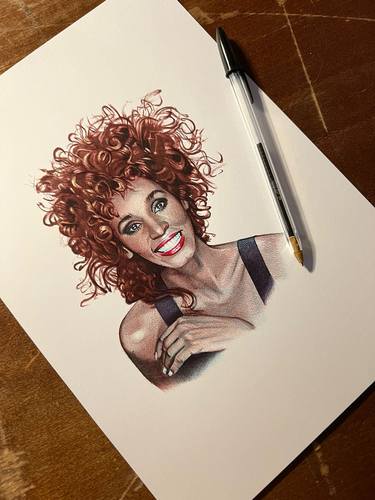 Original Realism Celebrity Drawings by Matteo Felloni