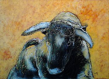 Original Expressionism Animal Paintings by Safet Spahiu