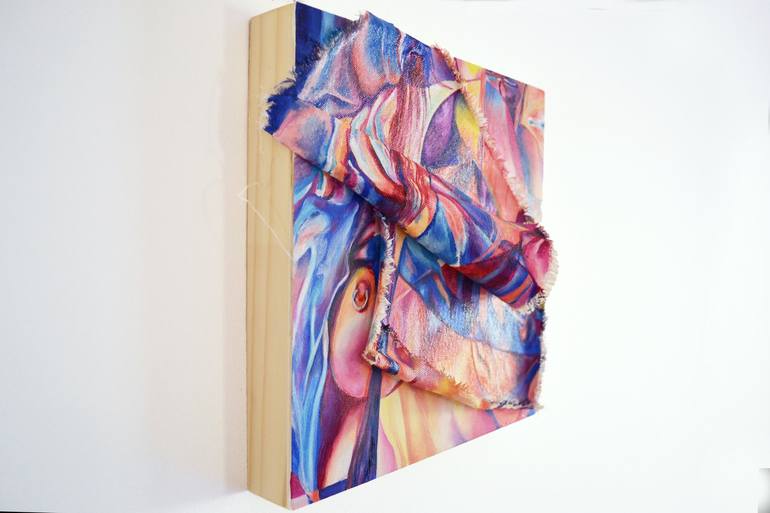 Original 3d Sculpture Abstract Painting by Fiona Macpherson