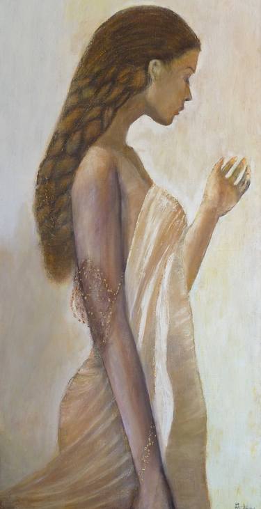 Original Figurative Portrait Paintings by Andrea Barthelemy