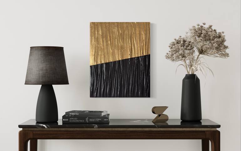 Original Minimalism Abstract Painting by Alena Petrova