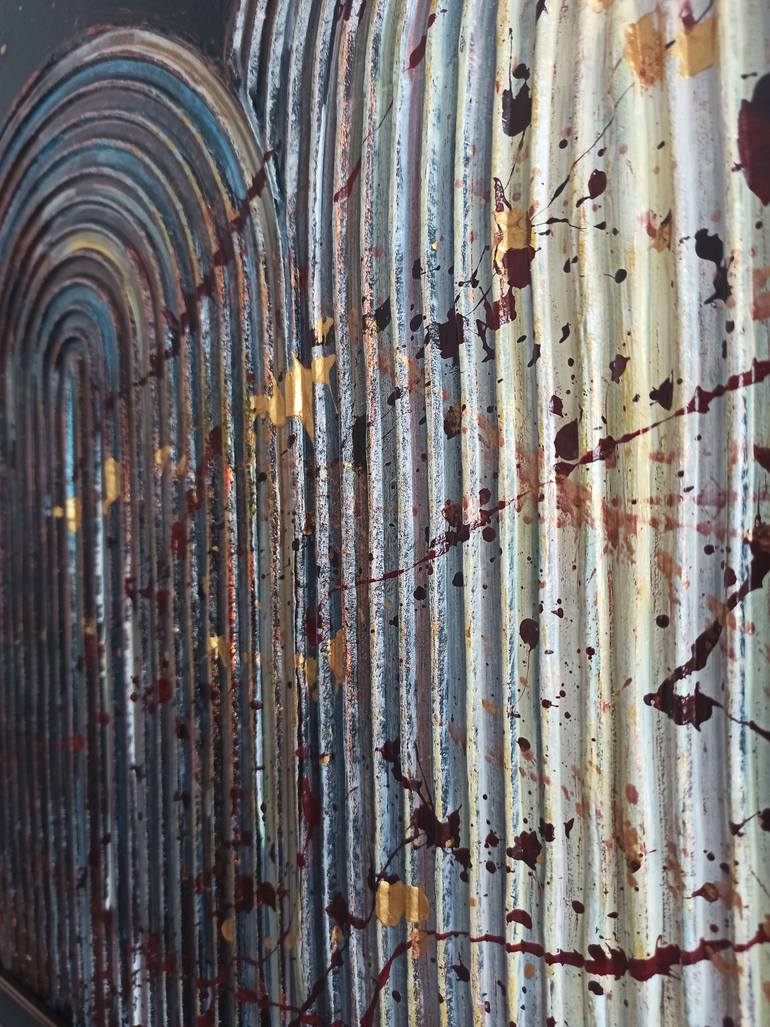 Original Modern Abstract Mixed Media by Uliana Saiapina