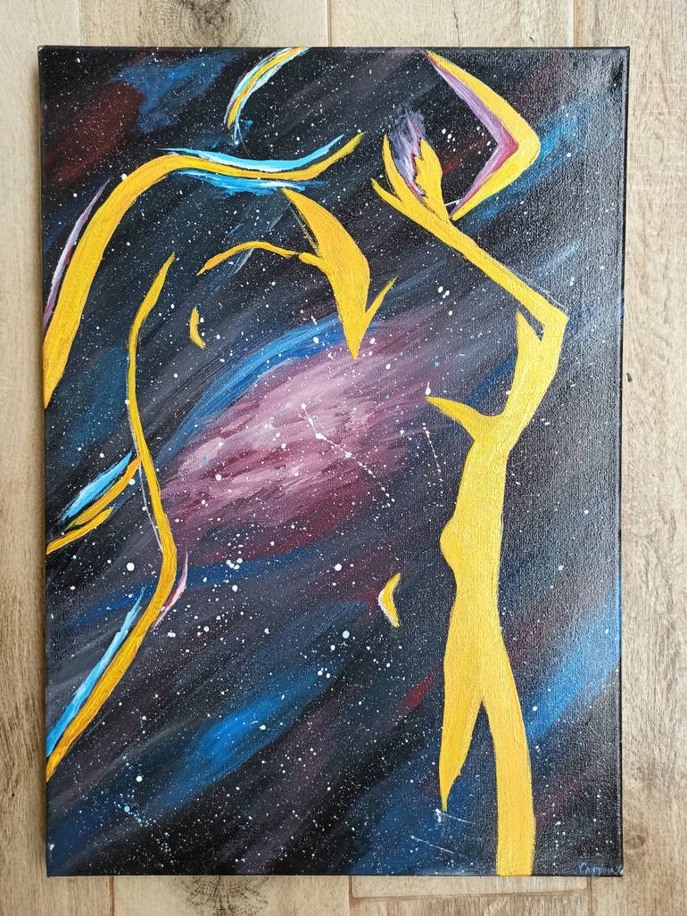 Original Symbolism Body Painting by Uliana Saiapina