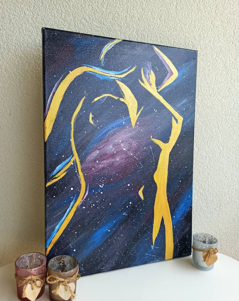 Original Symbolism Body Painting by Uliana Saiapina