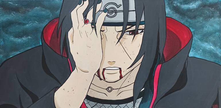 Uchiha Itachi factory manga painting