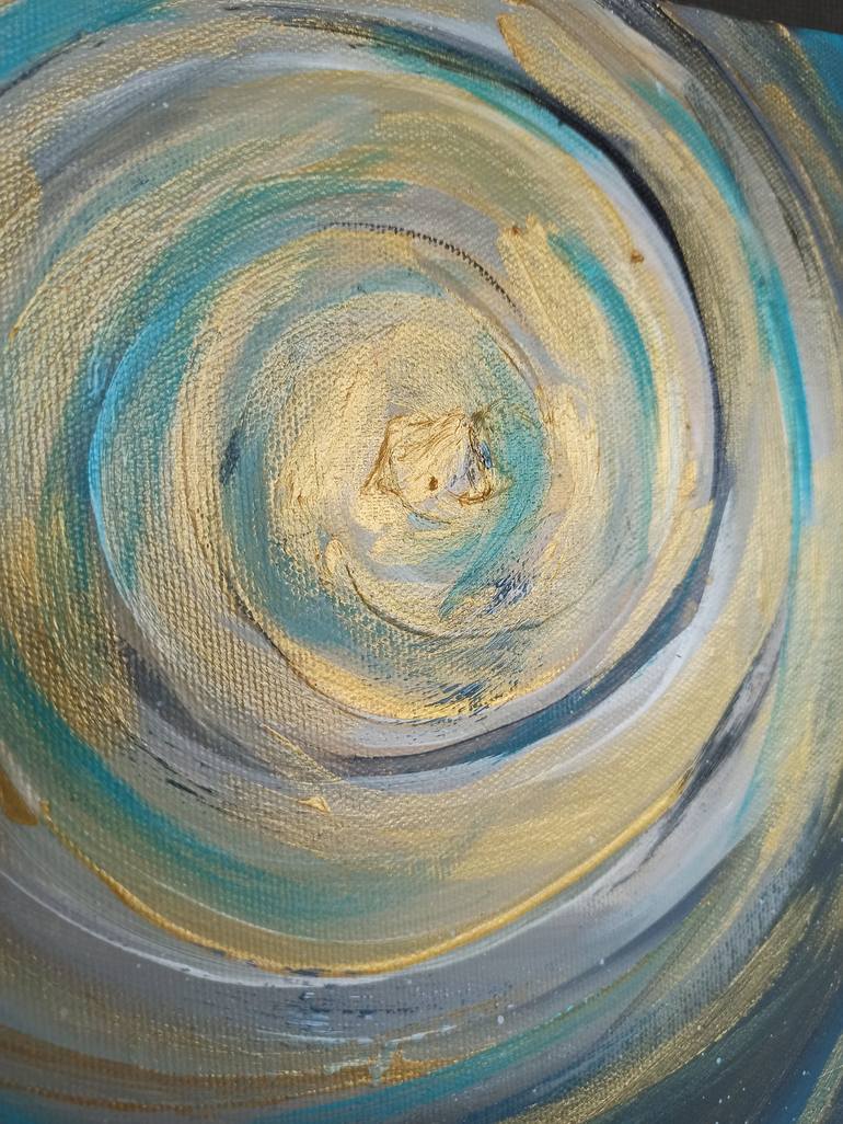 Original Conceptual Abstract Mixed Media by Uliana Saiapina