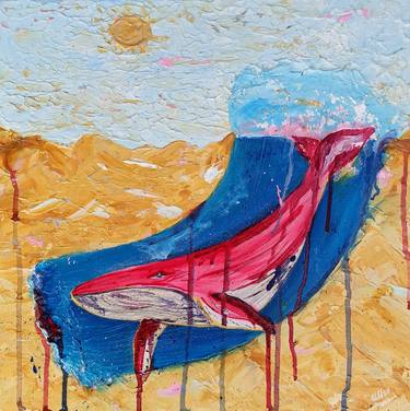Original Conceptual Abstract Mixed Media by Uliana Saiapina