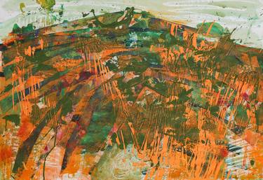 Original Landscape Mixed Media by John Berrick