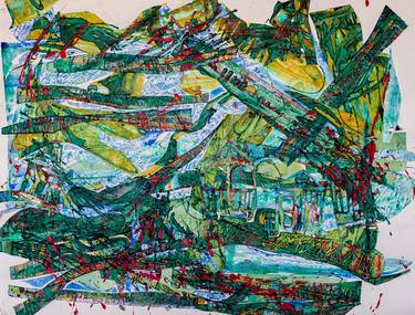 Original Landscape Mixed Media by John Berrick