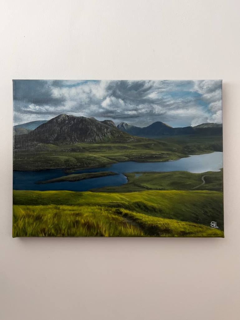 Original Contemporary Landscape Painting by Simona Nedeva
