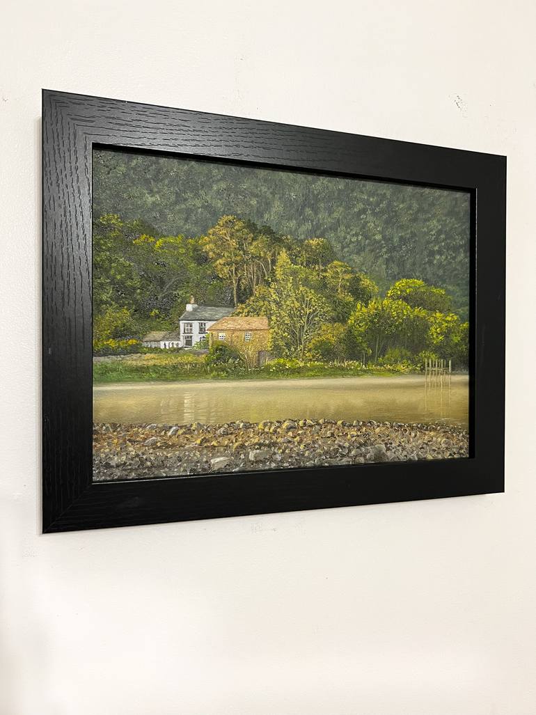 Original Photorealism Landscape Painting by Simona Nedeva