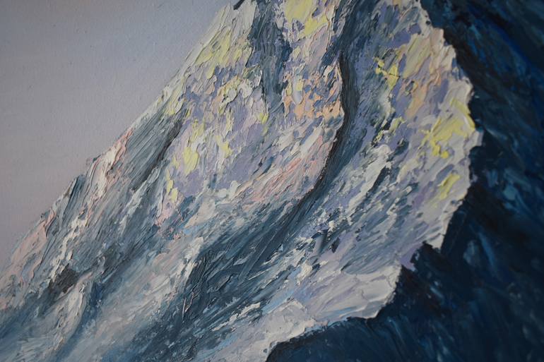Original Expressionism Landscape Painting by Simona Nedeva