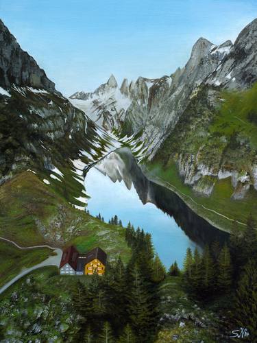 Original Impressionism Landscape Paintings by SIMONA NEDEVA