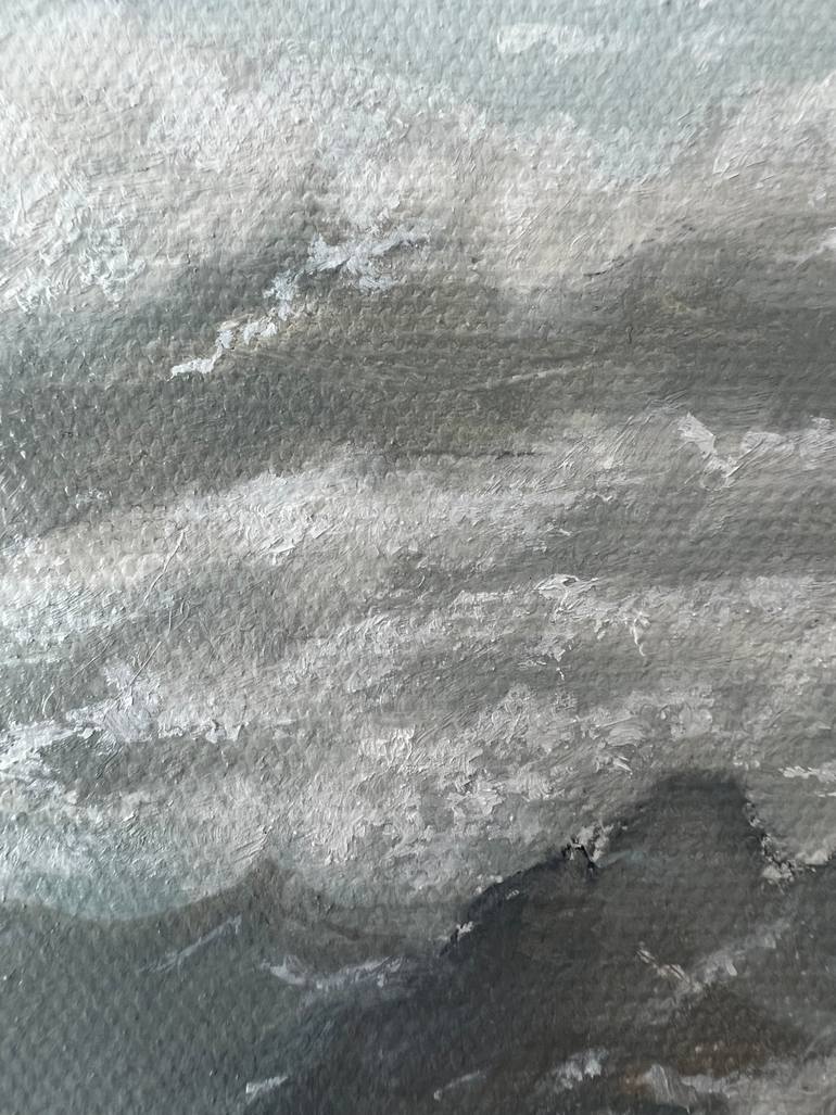 Original Expressionism Landscape Painting by Simona Nedeva