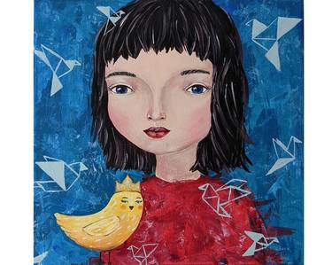 Print of Kids Paintings by Maryna Davydava