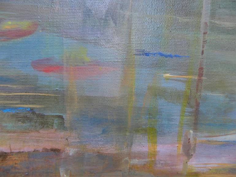 Original Impressionism Abstract Painting by Marjorie Aiolfi