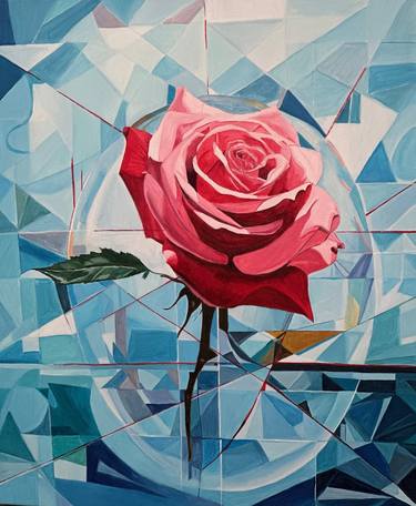 Original Abstract Floral Paintings by Larisa Robins
