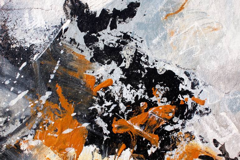Original Abstract Expressionism Abstract Painting by Simona Gocan