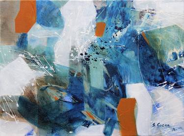 Original Abstract Paintings by Simona Gocan