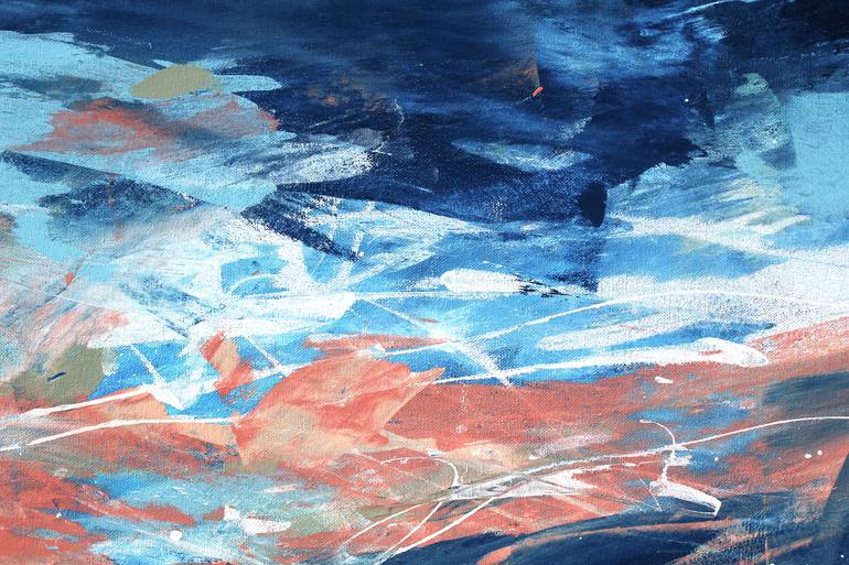 Original Abstract Expressionism Abstract Painting by Simona Gocan