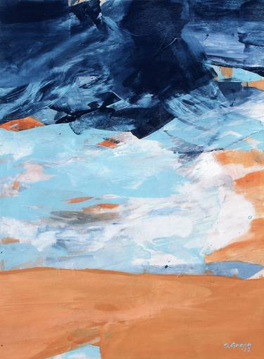 Original Seascape Painting by Simona Gocan