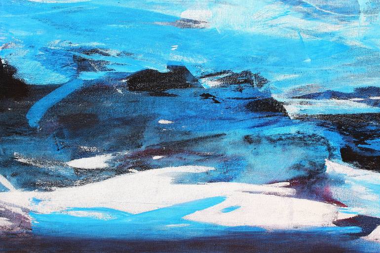 Original Abstract Expressionism Abstract Painting by Simona Gocan