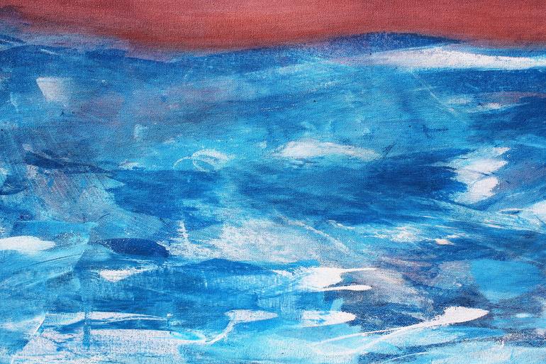 Original Abstract Expressionism Abstract Painting by Simona Gocan