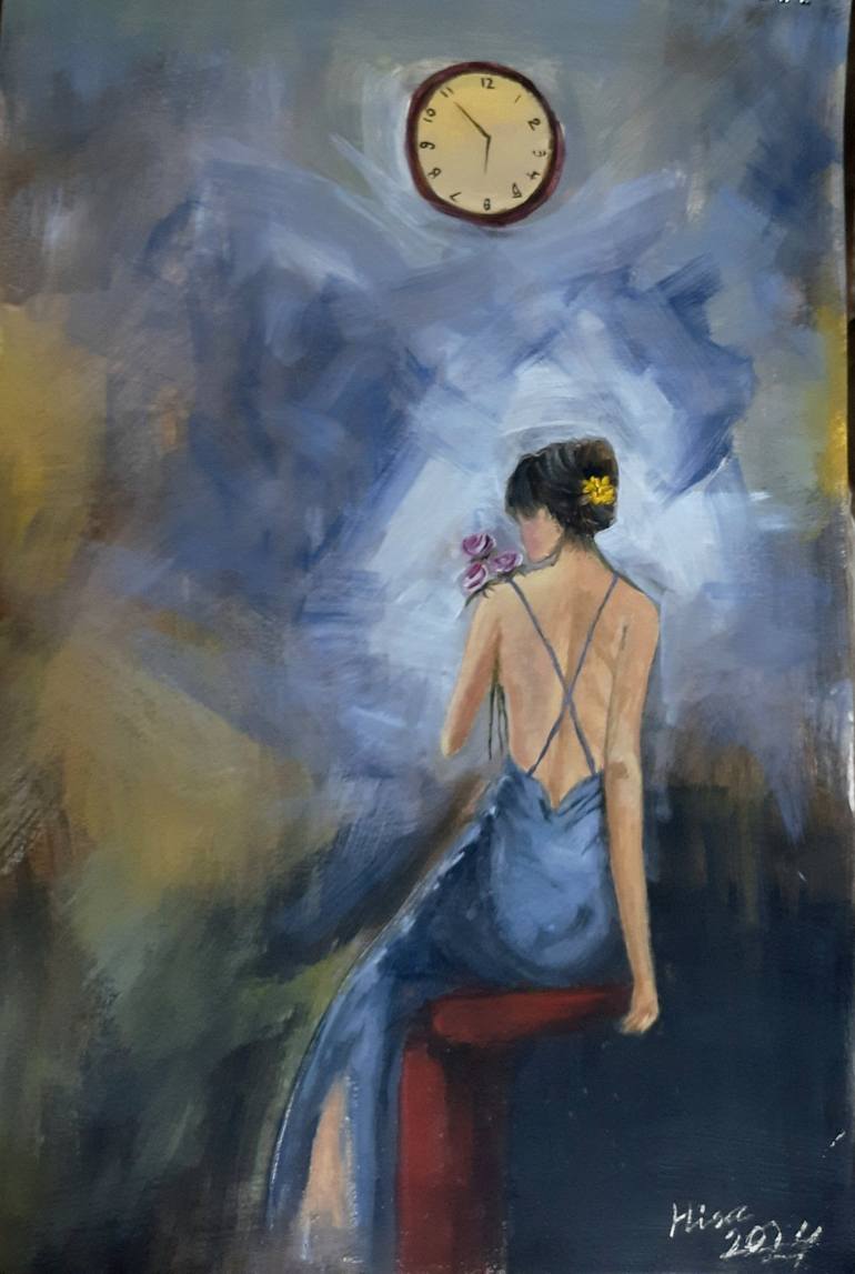 Original Women Painting by Hira Saleem