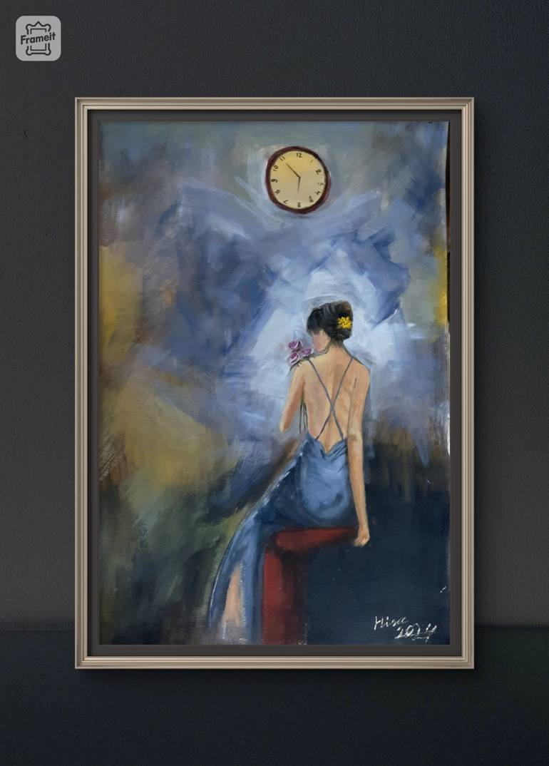 Original Figurative Women Painting by Hira Saleem