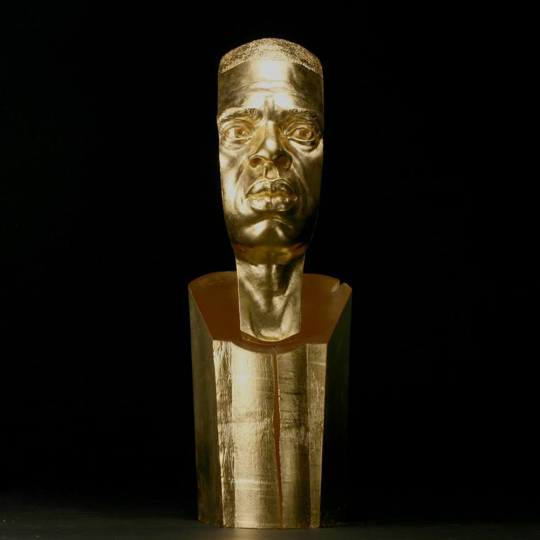 Original Conceptual Pop Culture/Celebrity Sculpture by Jeremy Leichman