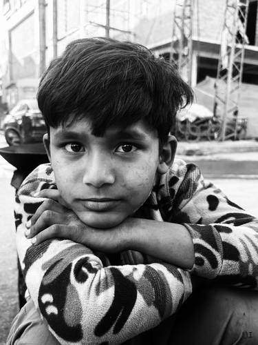 Original Black & White Children Photography by Urwa Ifzal