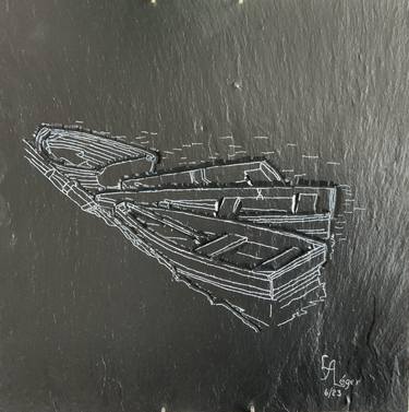 Print of Boat Sculpture by Lynnalbert Leger