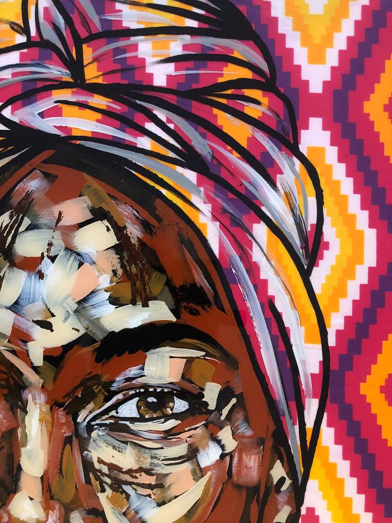 Original Contemporary People Painting by Matt Gill