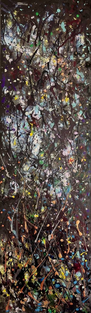 Original Abstract Expressionism Abstract Paintings by The Highlands Art Collective
