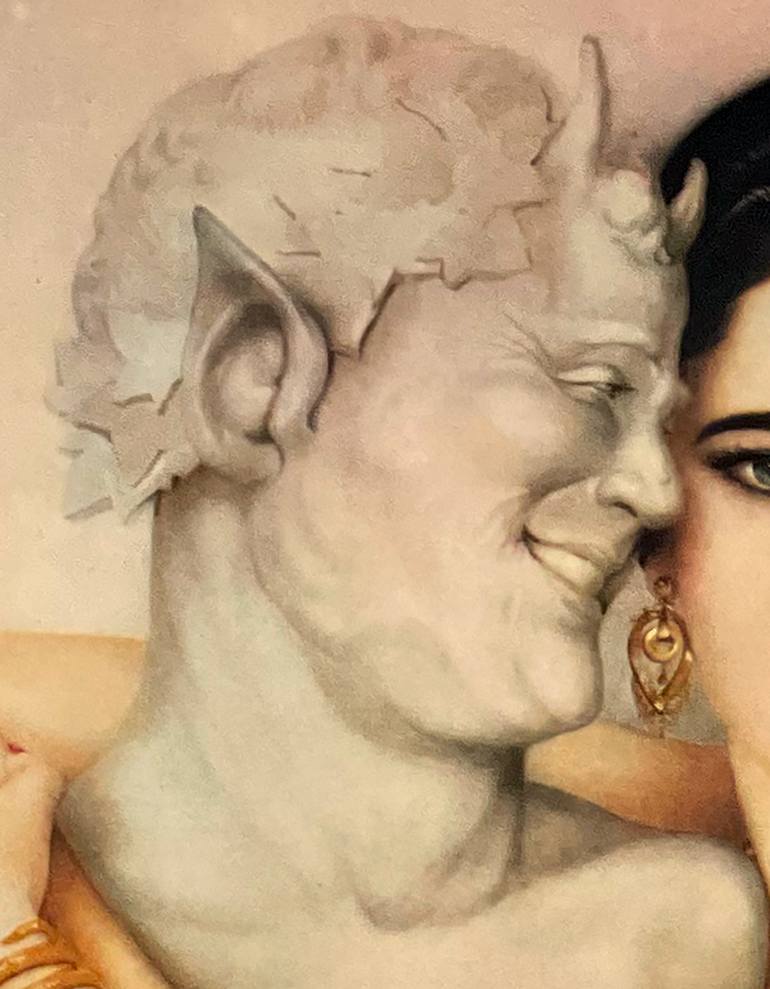 Original Art Deco Pop Culture/Celebrity Printmaking by The Highlands Art Collective