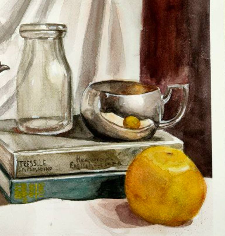 Original Realism Still Life Drawing by Veronika Shevtsova