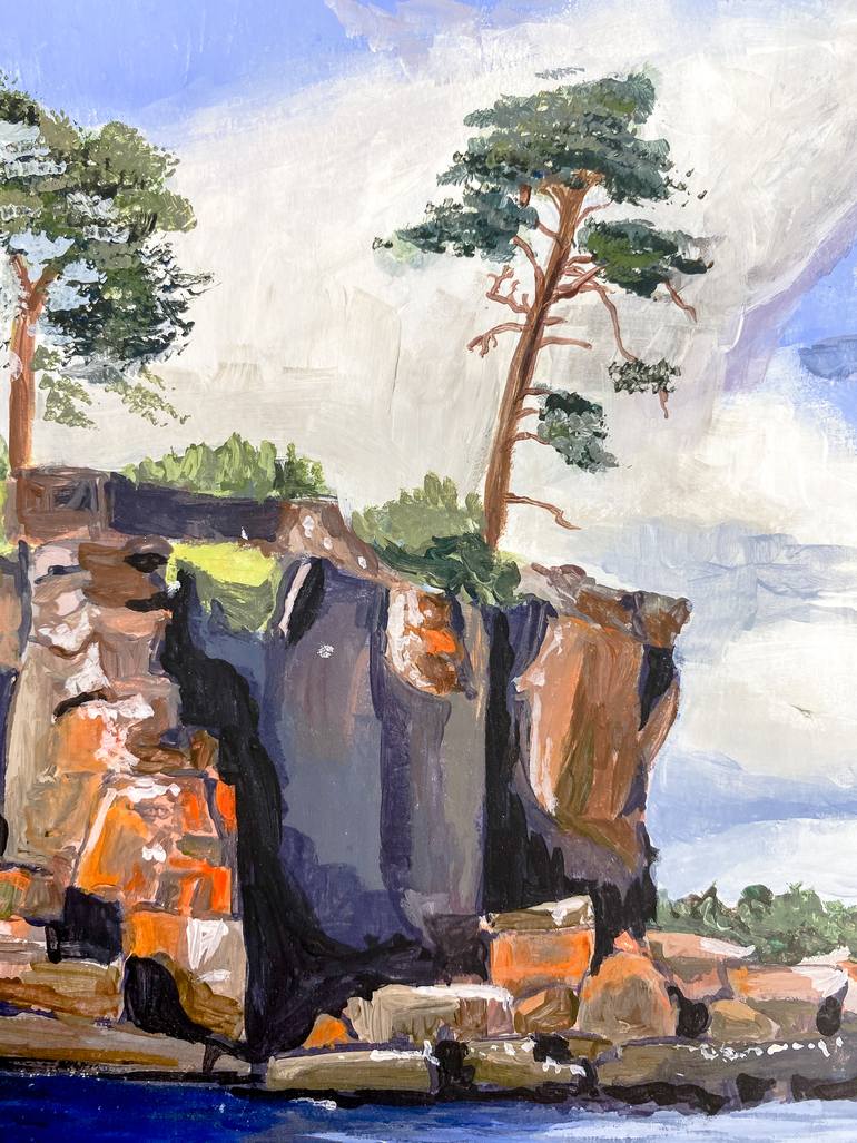 Original Realism Landscape Painting by Veronika Shevtsova