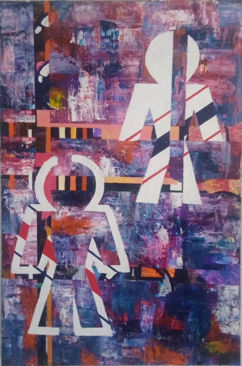 Inside & Out Painting by Rob mcbride | Saatchi Art