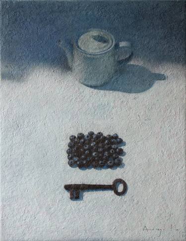 The Teapot, Blueberries and the Key. thumb
