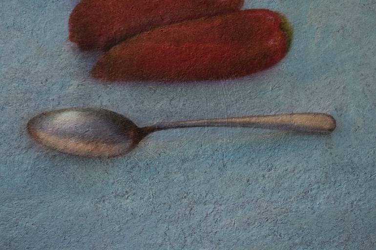 Original Abstract Still Life Painting by Andrejs Ko