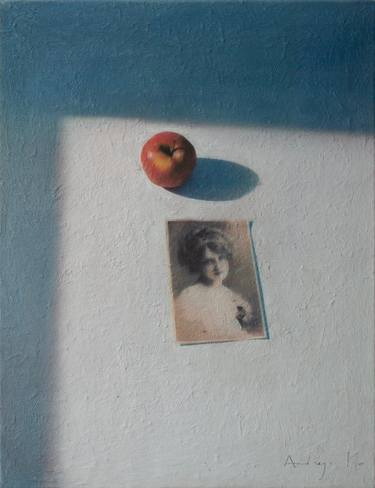 Original Abstract Still Life Painting by Andrejs Ko