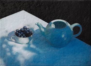 Original Fine Art Still Life Paintings by Andrejs Ko