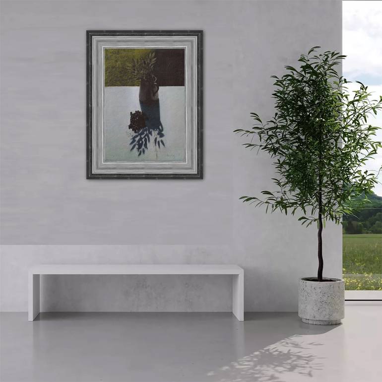 Original Abstract Still Life Painting by Andrejs Ko
