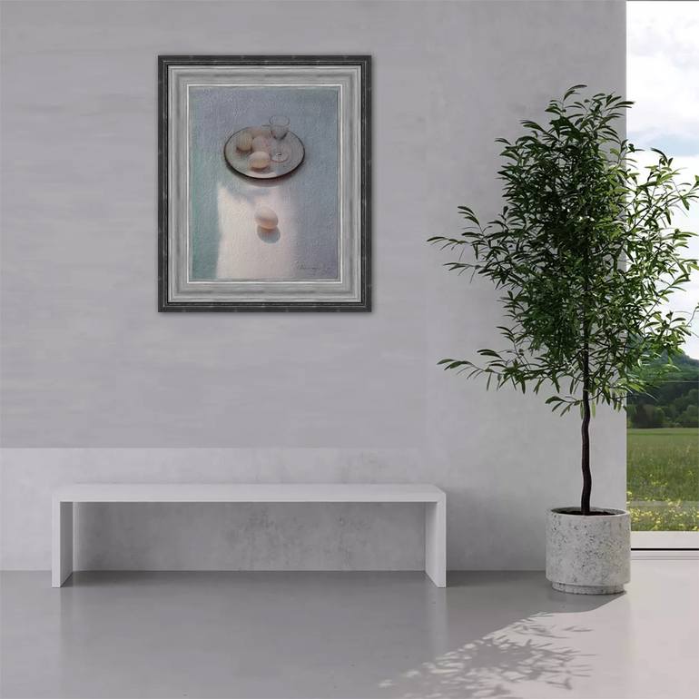 Original Minimalism Still Life Painting by Andrejs Ko