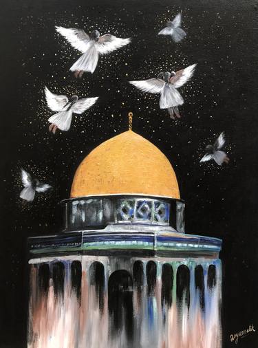 Print of Religious Paintings by Zoya Malik