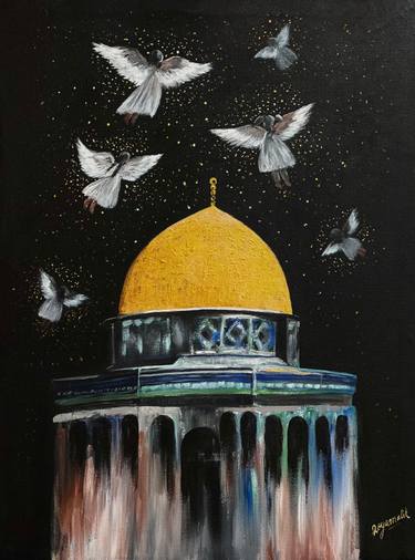 Original Abstract Expressionism Abstract Paintings by Zoya Malik