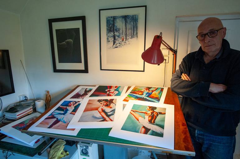 Original Figurative Performing Arts Digital by Jan Keteleer