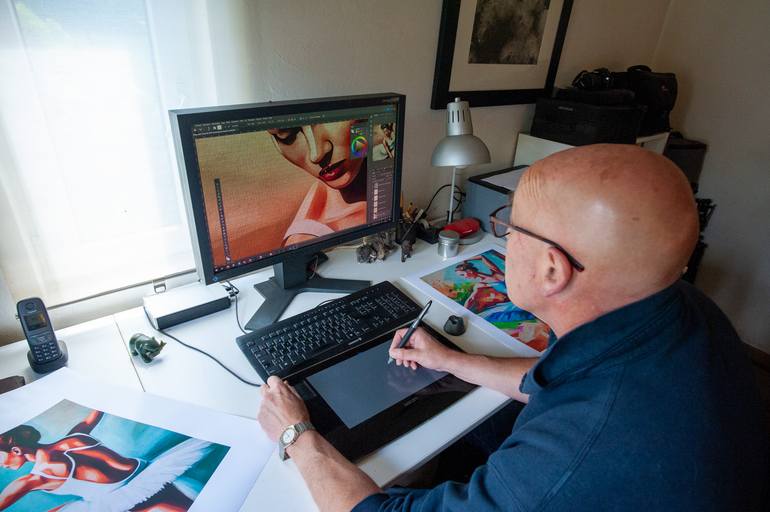 Original Figurative Performing Arts Digital by Jan Keteleer