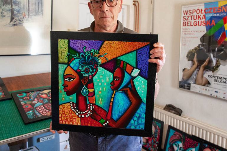 Original Figurative People Digital by Jan Keteleer