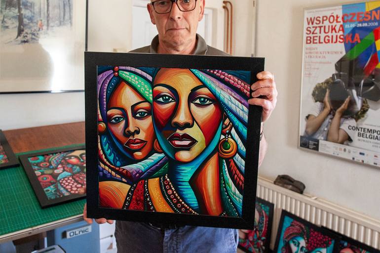 Original Figurative People Digital by Jan Keteleer